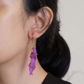 Purple Earrings