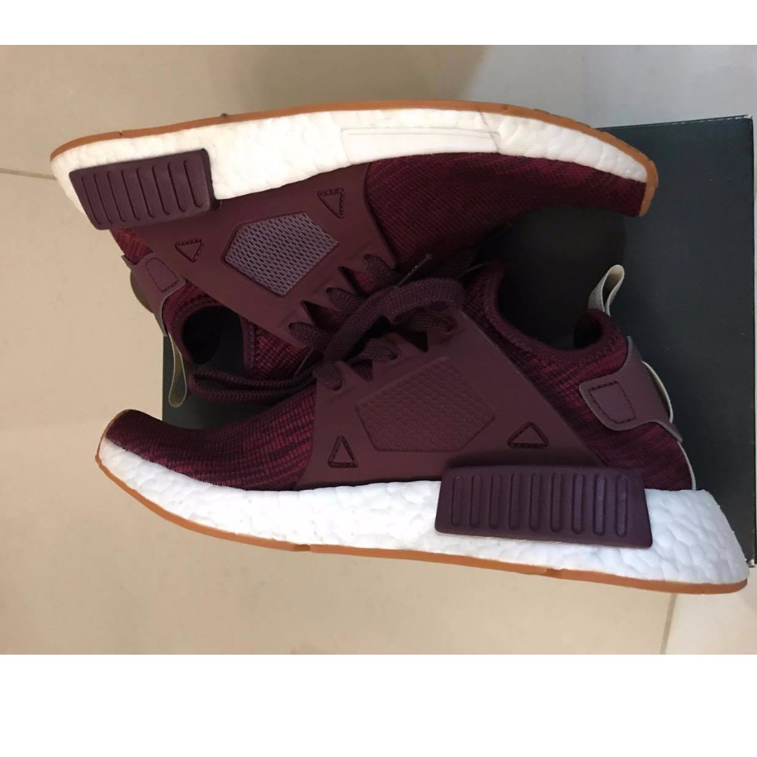 Adidas nmd boost womens maroon store