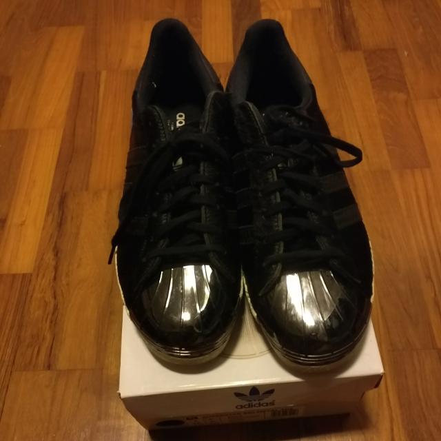 Adidas superstar 80s metal toe mens Black on sale