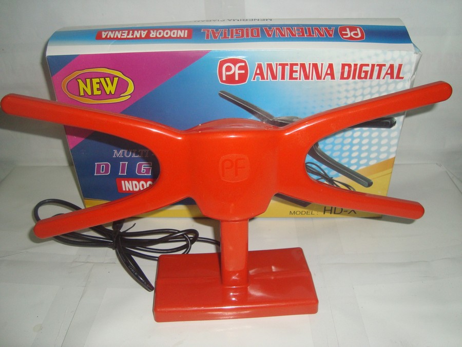 Antena Indoor PF Digital HD X Multi Function Bisa Analog Digital 1,  Electronics, TVs & Entertainment Systems on Carousell