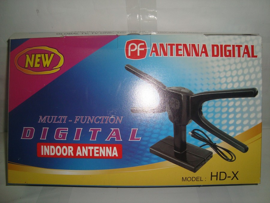 Antena Indoor PF Digital HD X Multi Function Bisa Analog Digital 1,  Electronics, TVs & Entertainment Systems on Carousell