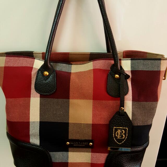 Burberry Blue Label/ Crestbridge Authentic bag from Japan!!!, Women's  Fashion, Bags & Wallets, Tote Bags on Carousell