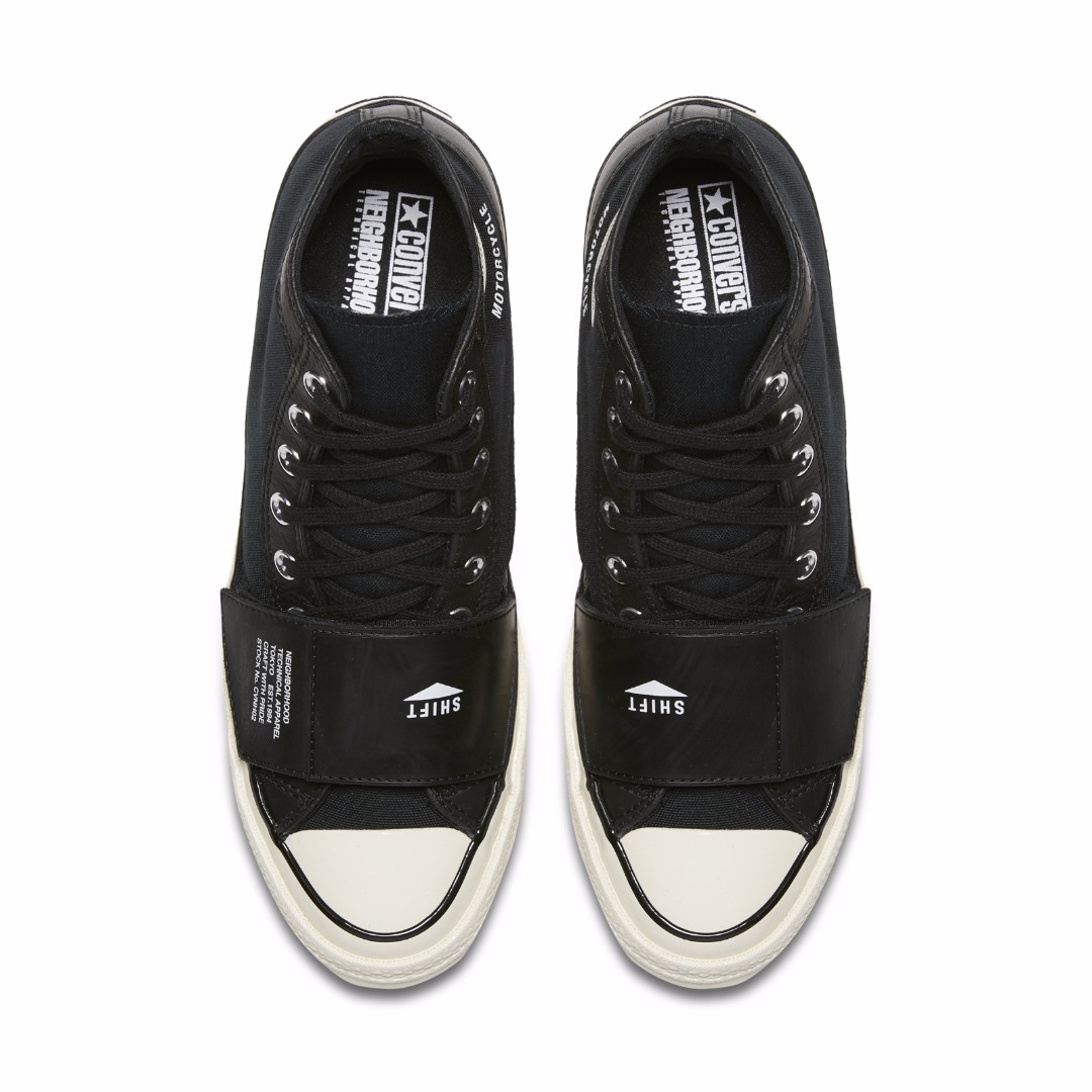 US9.5 Converse X Neighborhood Chuck Taylor All Star 70 Motorcycle Men s Fashion Footwear Sneakers on Carousell