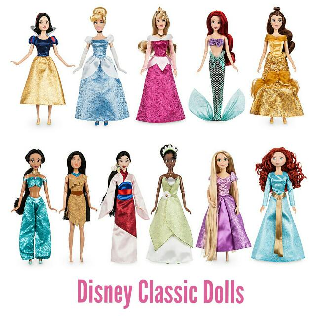 disney store classic dolls