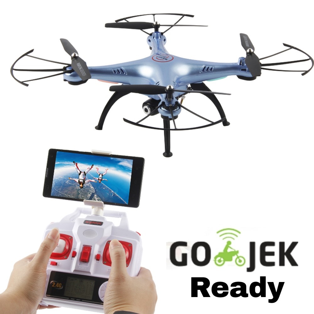 Drone Camera Syma X5hw Wifi Fpv Altitude Hold Jakartahobby Toys