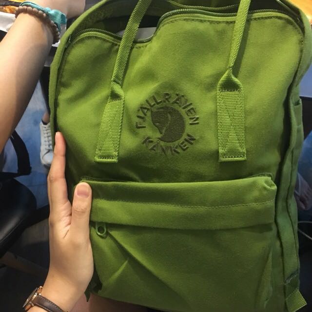 fjallraven re kanken spring green