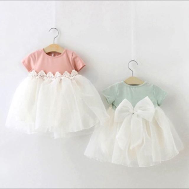 He Hello Enjoy Baby Girl Dress 1 Year Birthday Dress Lace Infant Baptism Vestido Infantil Bowknot Princess Wedding Dress Babies Kids Girls Apparel On Carousell
