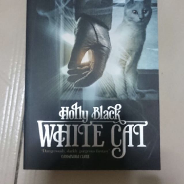 Holly Black White Cat Books Stationery Fiction On Carousell