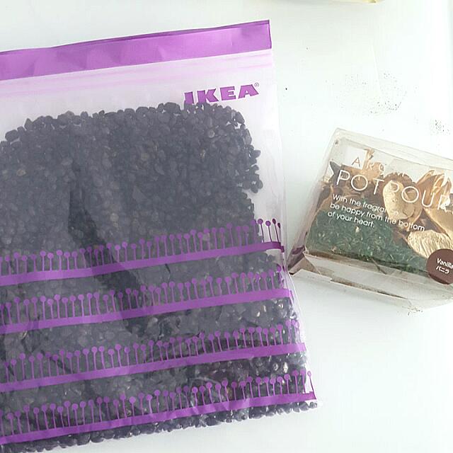 Ikea Vase With Free Pebbles, Furniture & Home Living, Home Decor, Vases