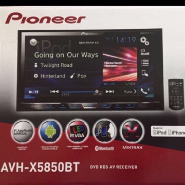 Pioneer AVHX5850 BT, Audio, Soundbars, Speakers & Amplifiers on Carousell