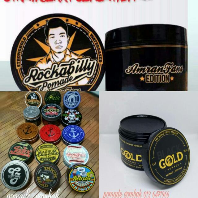 Pomade Gombak, Men's Fashion, Watches & Accessories, Cap & Hats on