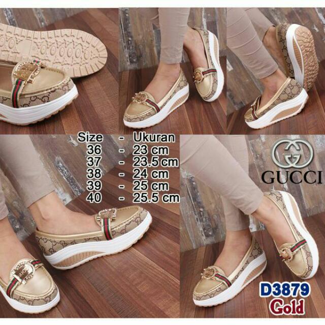 518e22760bb Voguish Sepatu Gucci Semprem Mundo Vivo Com