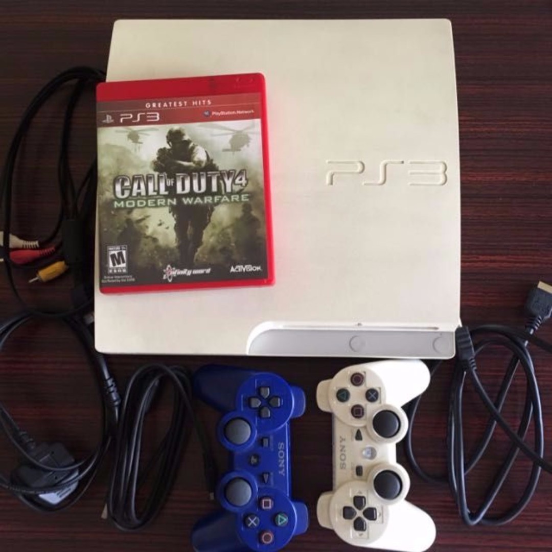 Sony Playstation 3 Slim White 160GB, Video Gaming, Video Game Consoles