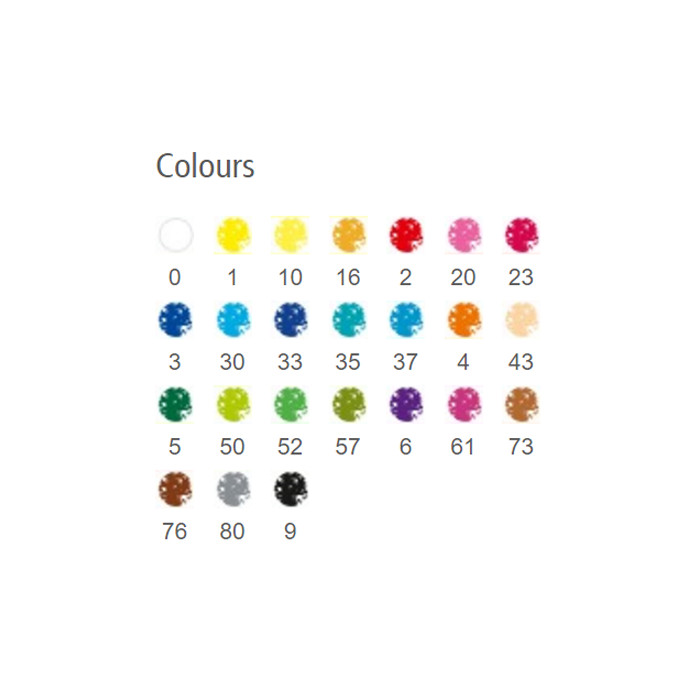 Staedtler Ergosoft Aquarell 24 Triangular Color Pencils Design