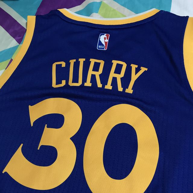 curry authentic jersey