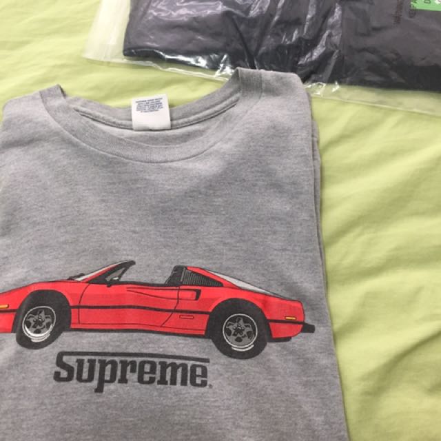 Supreme Gt Ferrari Tee Men s Fashion Tops Sets Tshirts Polo