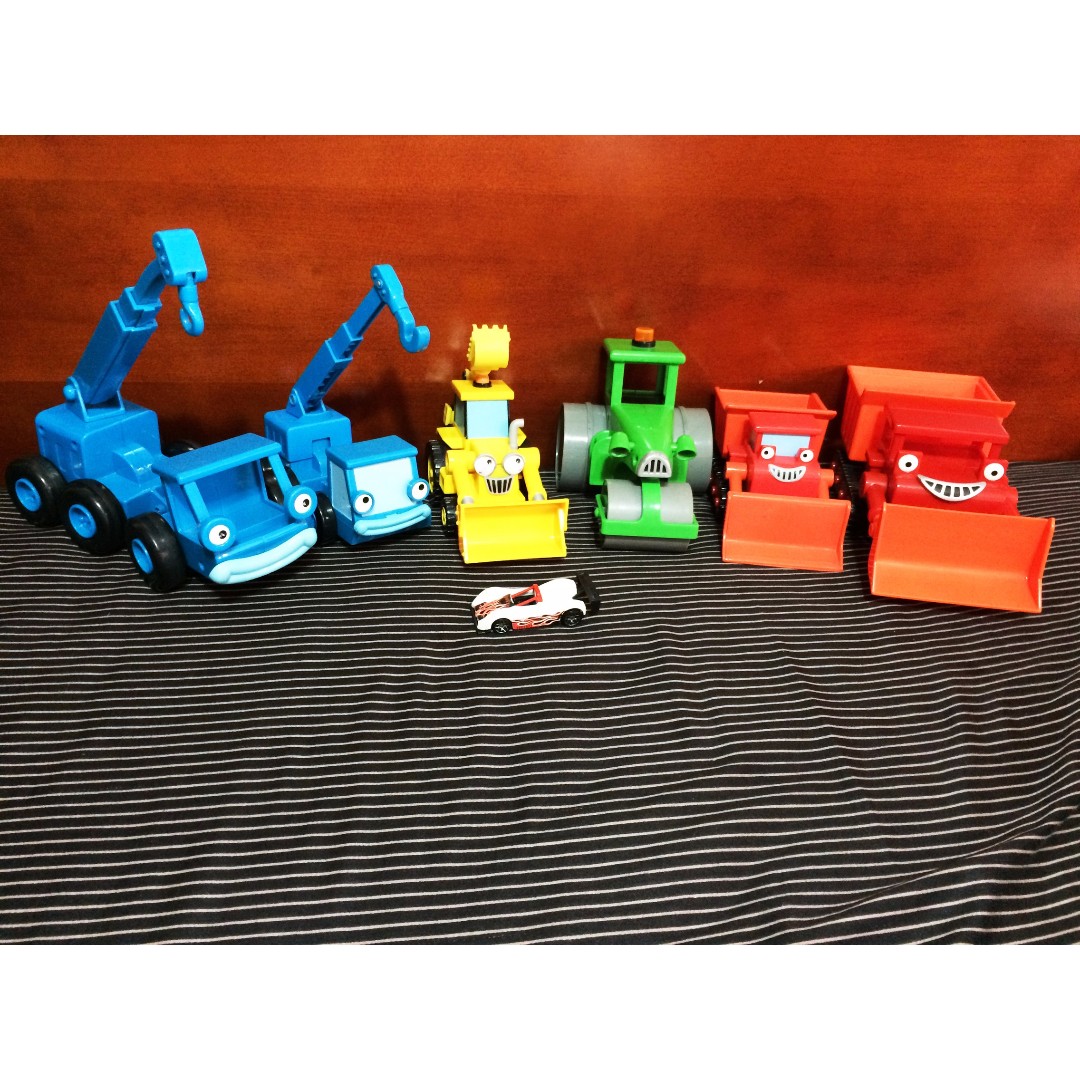 TOYS - BOB THE BUILDER - Wheeled Toys - SCOOP, ROLEY, LOFTY & MUCK ...
