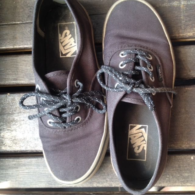 VANS AUTHENTIC POLY CANVAS BLACK