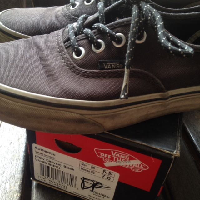 vans authentic poly canvas