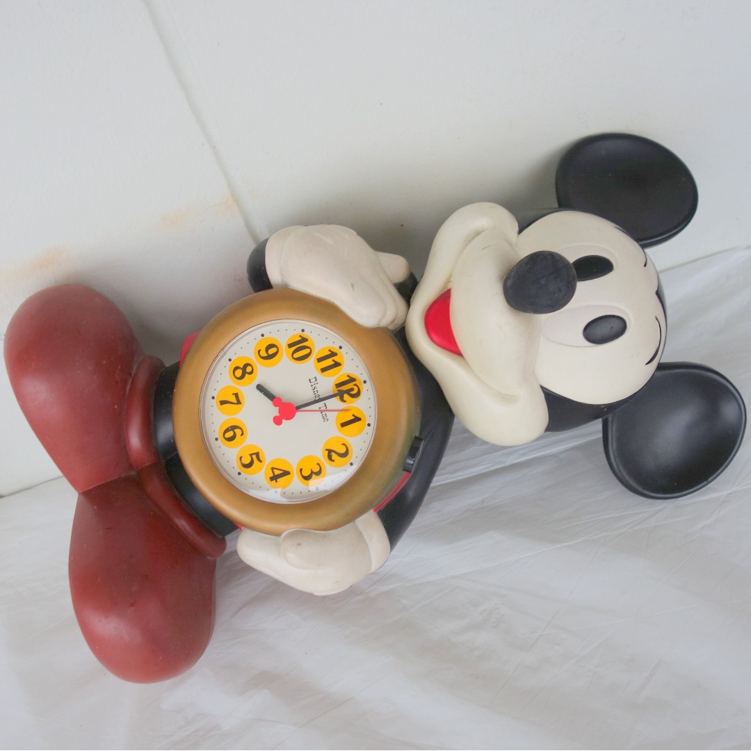 Walt Disney Company, Mickey Mouse Action Figure, Alarm Clock, 16 inches