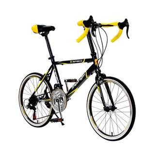 【StepDragon】SRS-CH300(黑黃) 彎把小徑車 shimano 21速 451 -【台中-大明自行車】 【StepDragon】SRS-CH300(黑黃) 彎把小徑車 shimano 21速 451 -【台中-大明自行車】