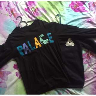PALACE Skateboards Long Sleeve T shirt and Crewneck Sweatshirt Selling both