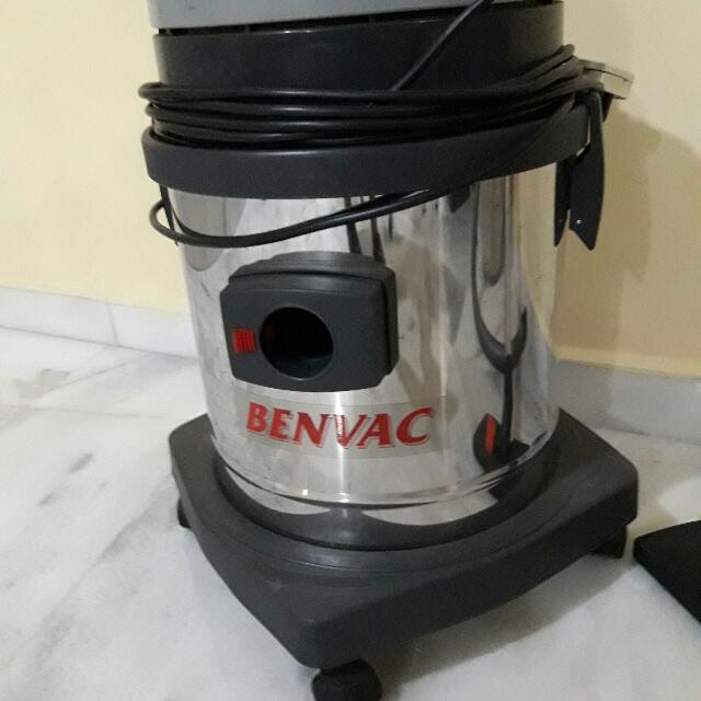 Benvac Stainless Steel Canister Vacuum Cleaner, TV & Home Appliances
