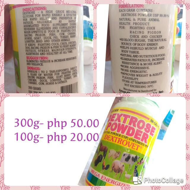 dextrose powder for dogs benefits