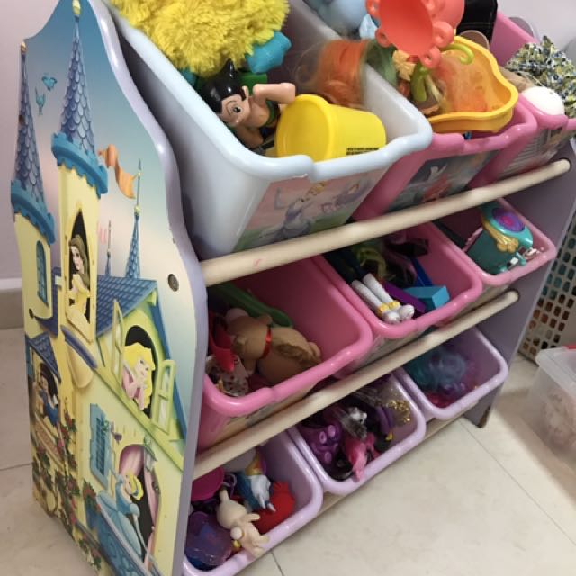Disney Princess Toy Chest, Babies & Kids, Babies & Kids Fashion on Carousell