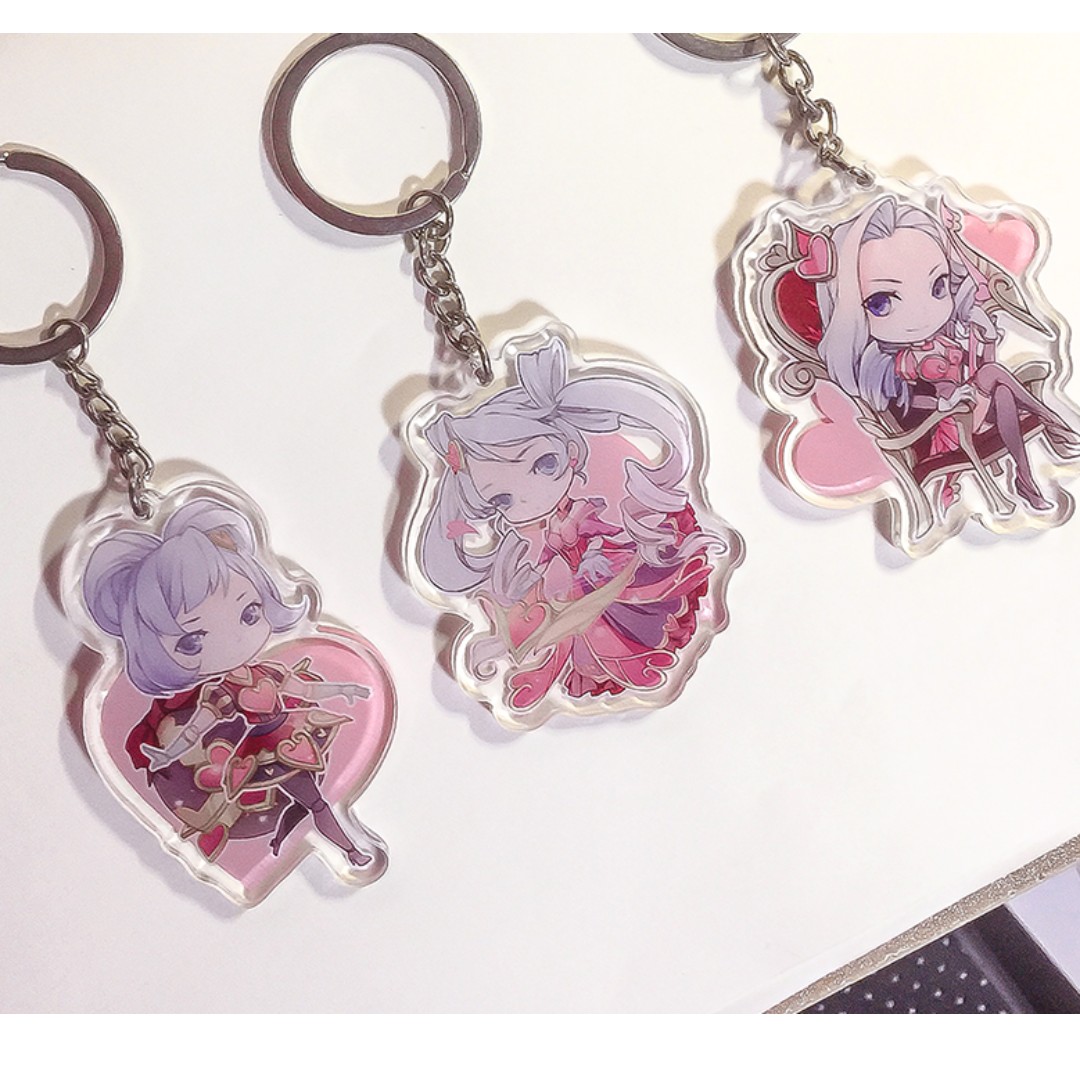 Exclusive Cupid Heart Seeker Acrylic Key Chain Key Ring Riot Games Sona Quinn Ashe Heartseeker Valentines Day Toys Games Bricks Figurines On Carousell Mathematically derived • unbiased statistics • updated often. carousell