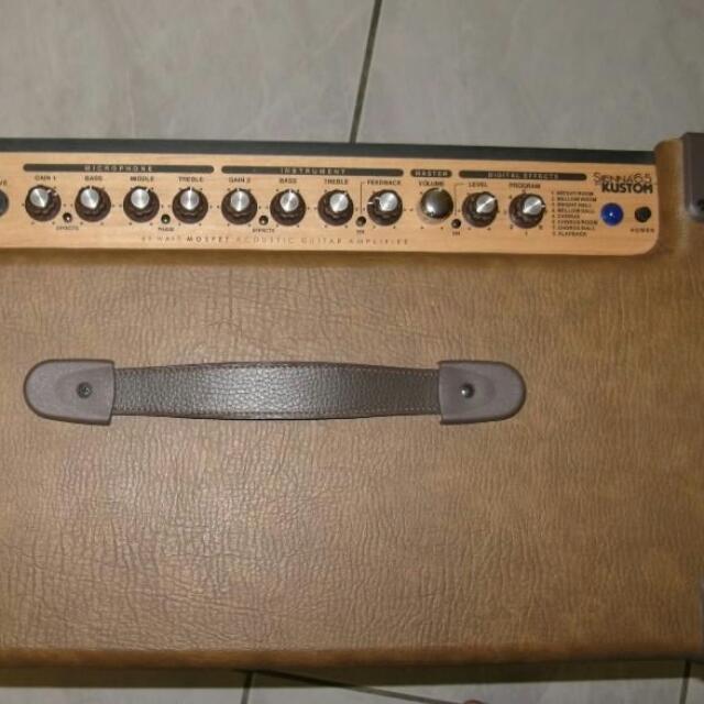 Kustom Sienna 65 65watt 12inch Acoustic Amplifier, Hobbies & Toys