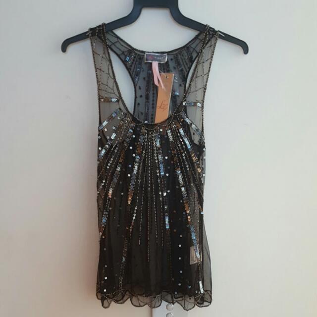 Lipsy sequin top top
