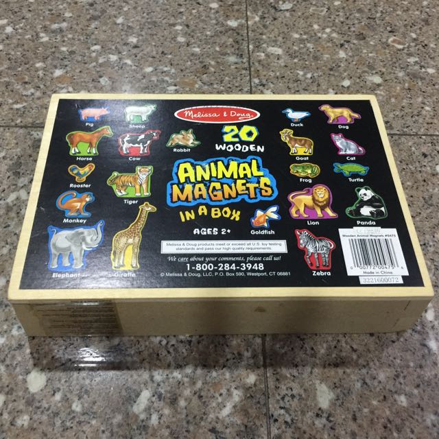 melissa & doug animal magnets