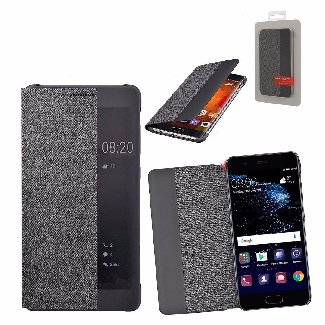 Official Huawei P10 Smart View Flip Case Cover Mobile Phones Tablets Mobile Tablet Accessories On Carousell