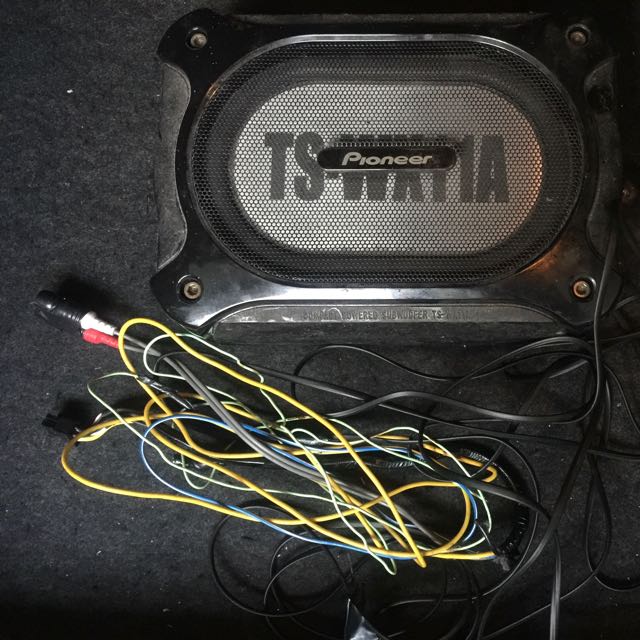 Pioneer Underseat Woofer TSWX11A, Car Accessories on Carousell