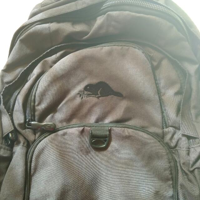 Roots Backpack (Black), Men's Fashion, Bags, Backpacks on Carousell
