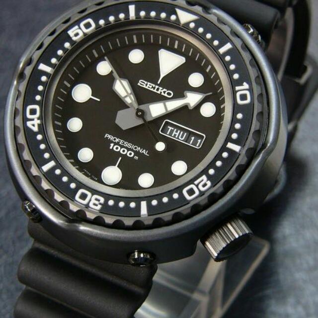 Seiko Marinemaster Sbbn011 Darth Tuna, Men's Fashion, Watches &  Accessories, Watches on Carousell