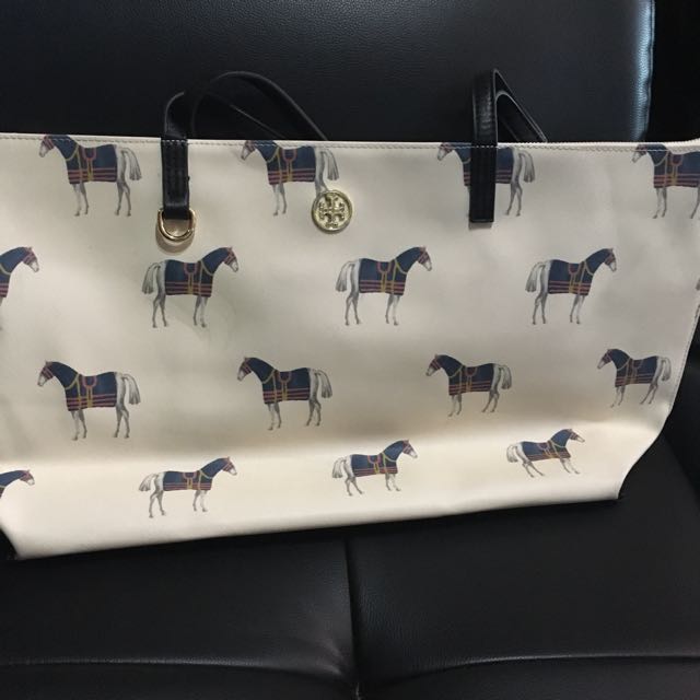 Tory burch new arrivals horse tote