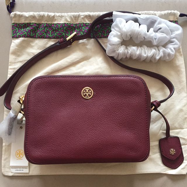 tory burch double zip crossbody