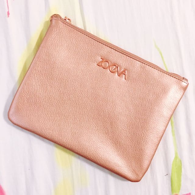 Testify But carbohydrate Zoeva Rose Gold Makeup Bag, Women's Fashion, Bags & Wallets, Purses &  Pouches on Carousell