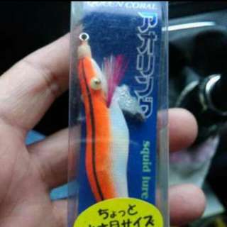 lure for squid with hooks japan
