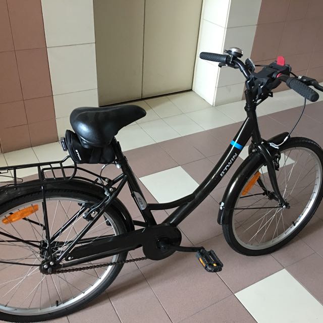 BTWIN Elops 100 City Bike, Bicycles 