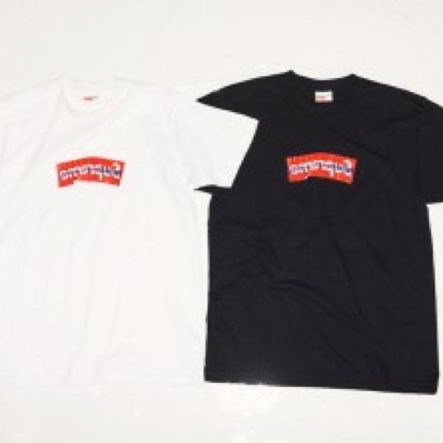 Supreme Tonal Box Logo Tee Navy, Men's Fashion, Tops & Sets, Tshirts & Polo  Shirts on Carousell
