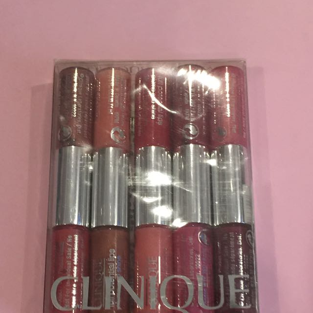 Clinique Mini Duo Lip Gloss, Beauty & Personal Care, Face, Makeup on Carousell