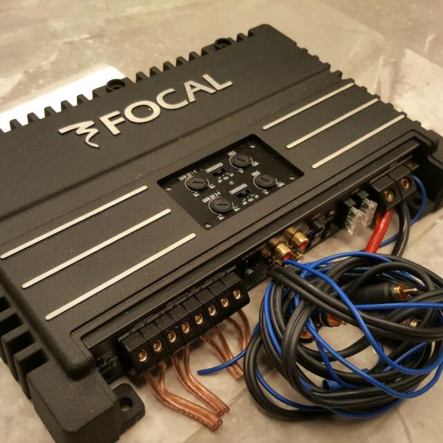 Focal 4 Channel Amplifier., Car Accessories on Carousell