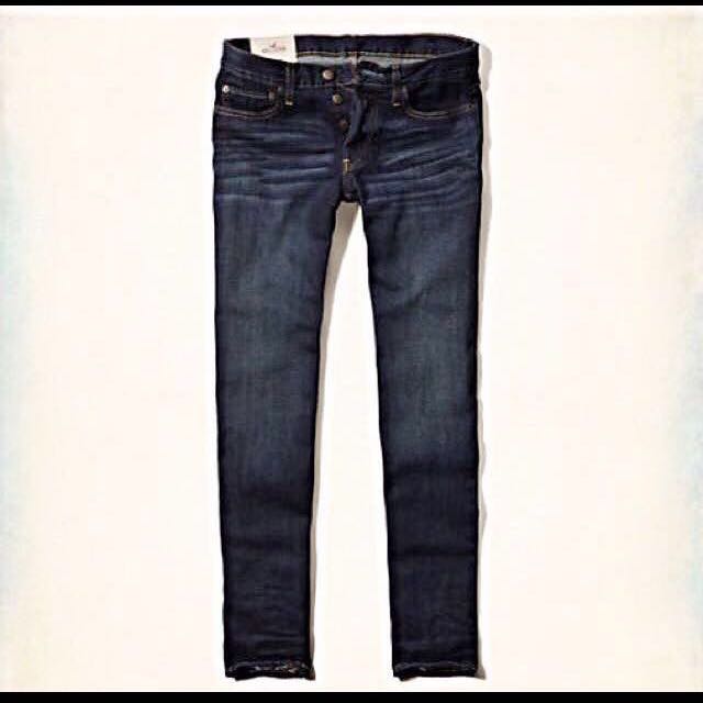 hollister button fly jeans