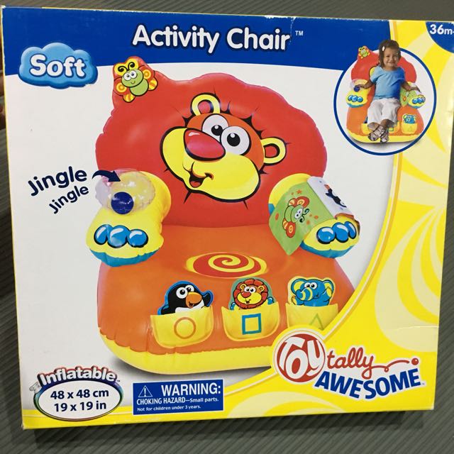 Inflatable Baby Activity Chair Babies Kids Toys