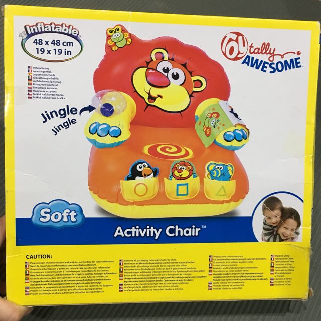 Inflatable Baby Activity Chair Babies Kids Toys