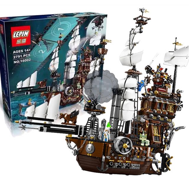 Building Blocks Metalbeard Ship Metalbeard's Sea Cow Lepin