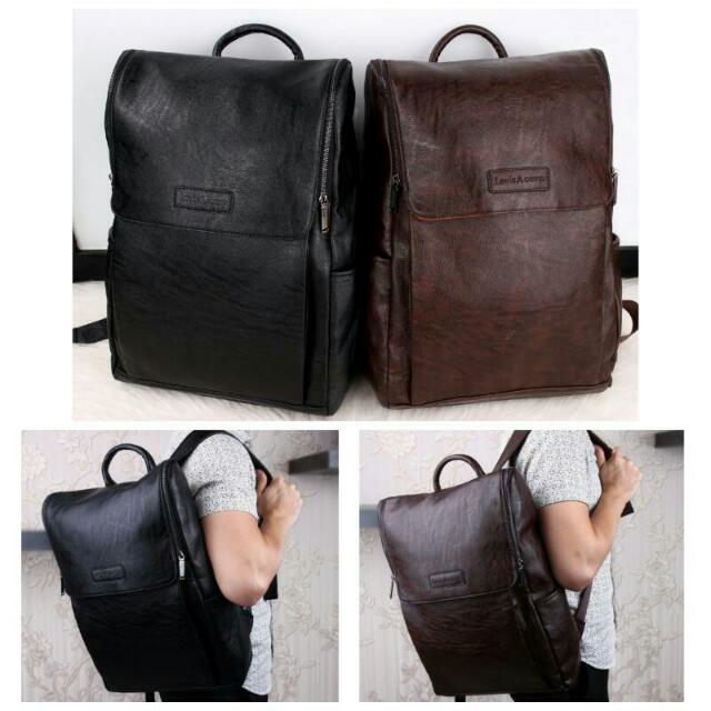 levis a camp leather bag